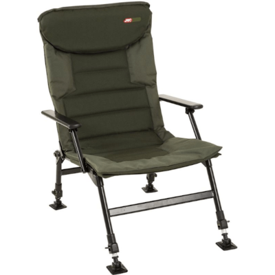 JRC Defender Fishing Chair Folding Lightweight Carp Chair with Armrest