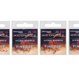 Drennan Acolyte Red Finesse Barbed [ sizes 16, 18, 20, 22 ]