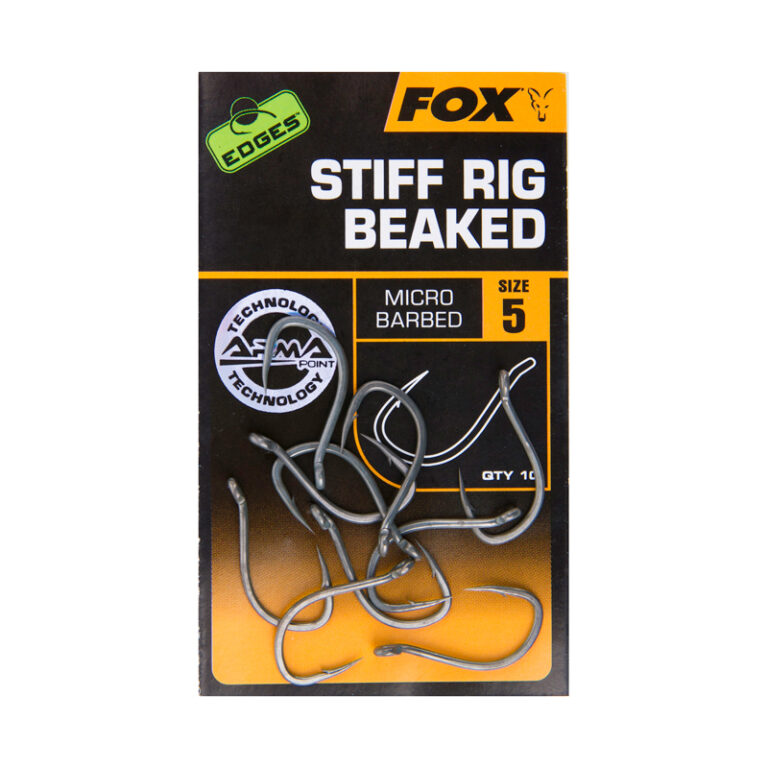 Fox Edges Stiff Rig Beaked Fishing Hook