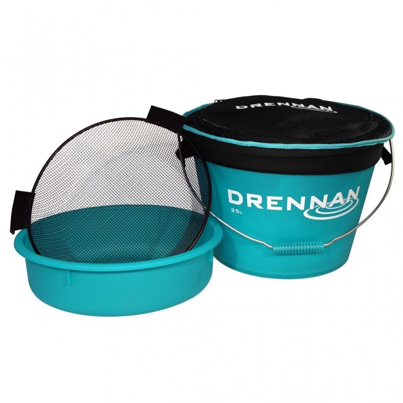 Drennan  Bait Bucket Set, 25L