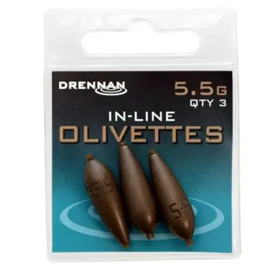 Drennan In-line Olivettes [ Multiple Sizes ]