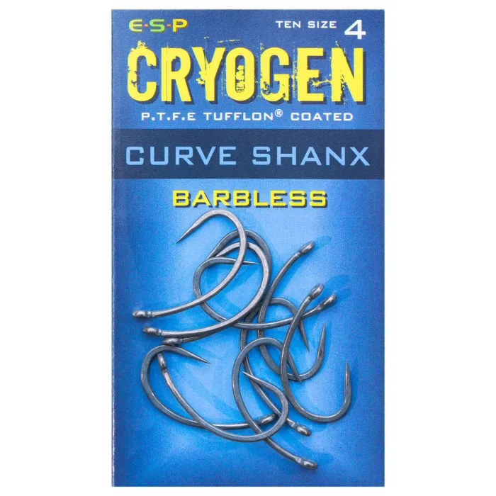 ESP Cryogen Curve Shanx – size 2, 4, 6, 7, 8, 10 [ Micro Barbed / barbless ]