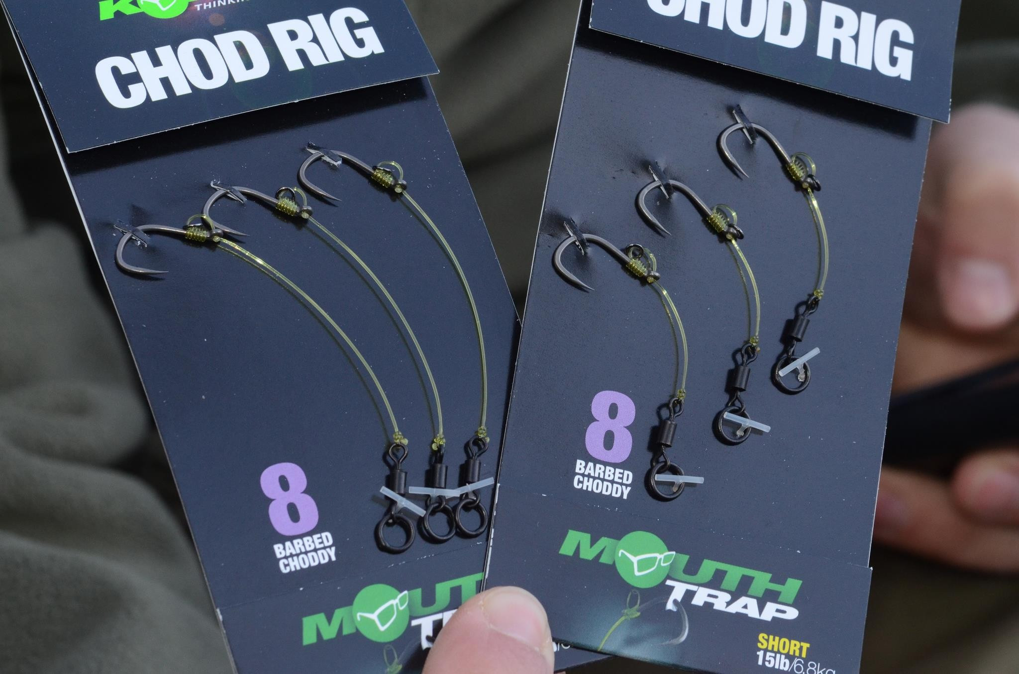 Korda Chod Rig Long Barbed [ Barbless , Micro Barbed ]