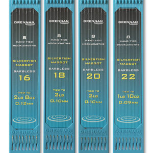 Shop the Drennan HTN Plate 6" Silverfish Maggot Hook in sizes 16-22, for unmatched precision & durability. Perfect for silverfish enthusiasts!