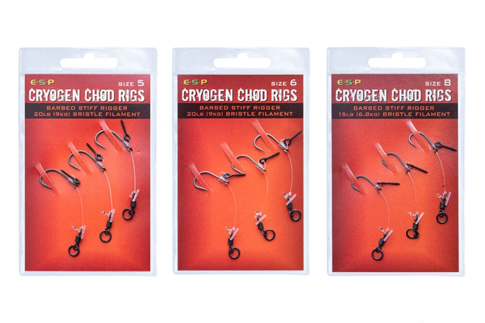 ESP Cryogen Chod Rig- Size 5, 6, 8 [ Micro Barbed / Barbless ]