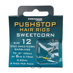 Drennan Pushstop Hair Rig Sweetcorn