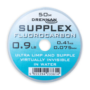 Drennan Supplex Fluorocarbon, 50m Spool [ Multiple Sizes ]