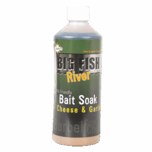 Dynamite Baits River Bait Soak - Cheese & Garlic 500ml