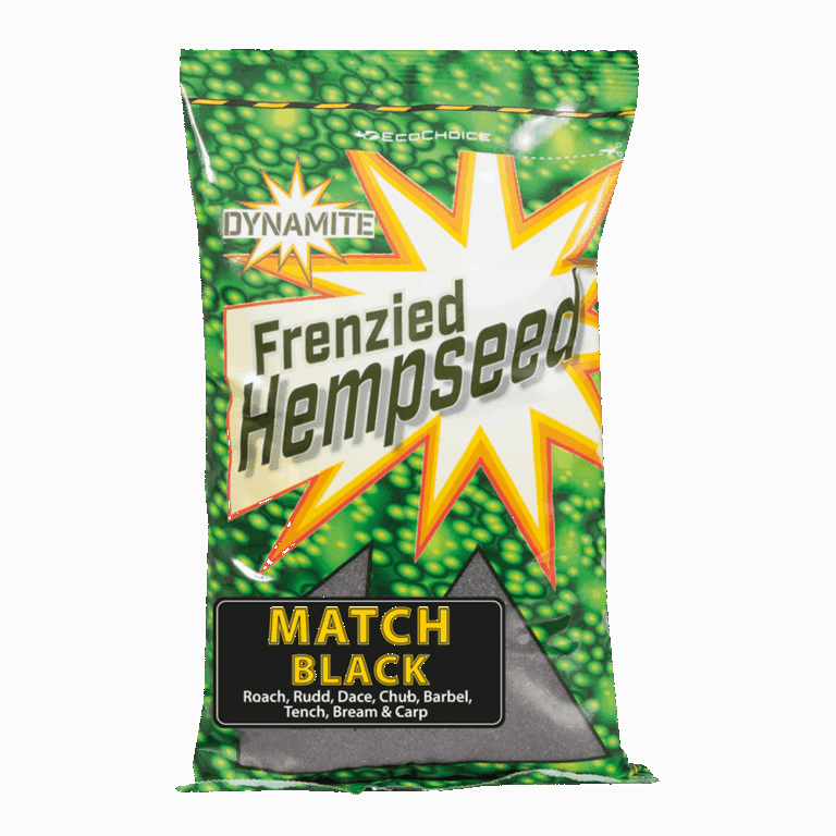 Dynamite Baits Frenzied Hemp Super Match Black 1kg