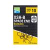 Preston XSH-B Barbless Size 16 Spade End Hooks