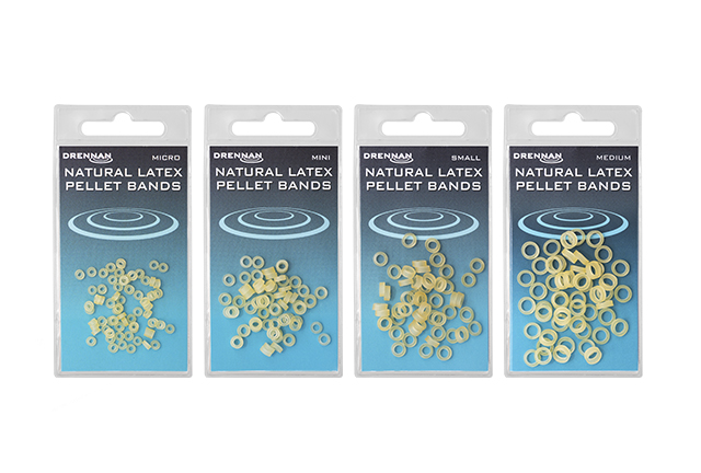 Drennan Natural Latex Pellet Bands – [Micro, Mini, Small, Medium]