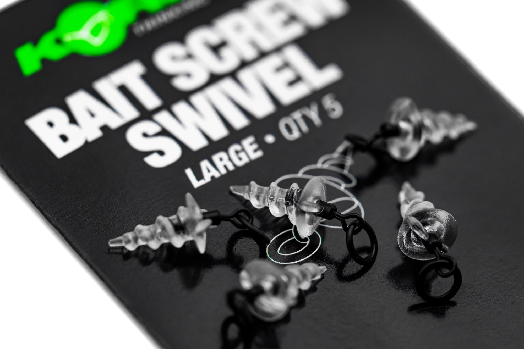 Korda Bait screw Swivel [ large / Medium ]