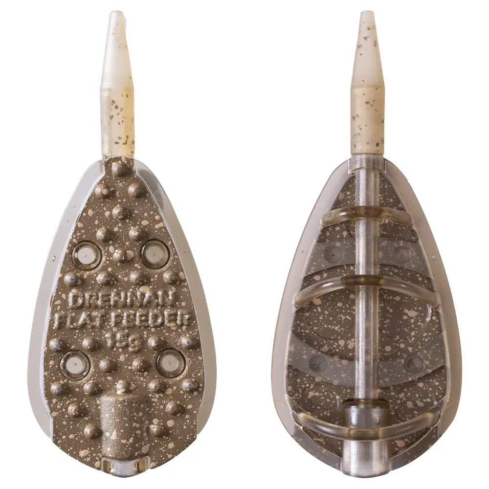 Drennan Flat Feeder & Mould Small  [ 25g, 15g ]